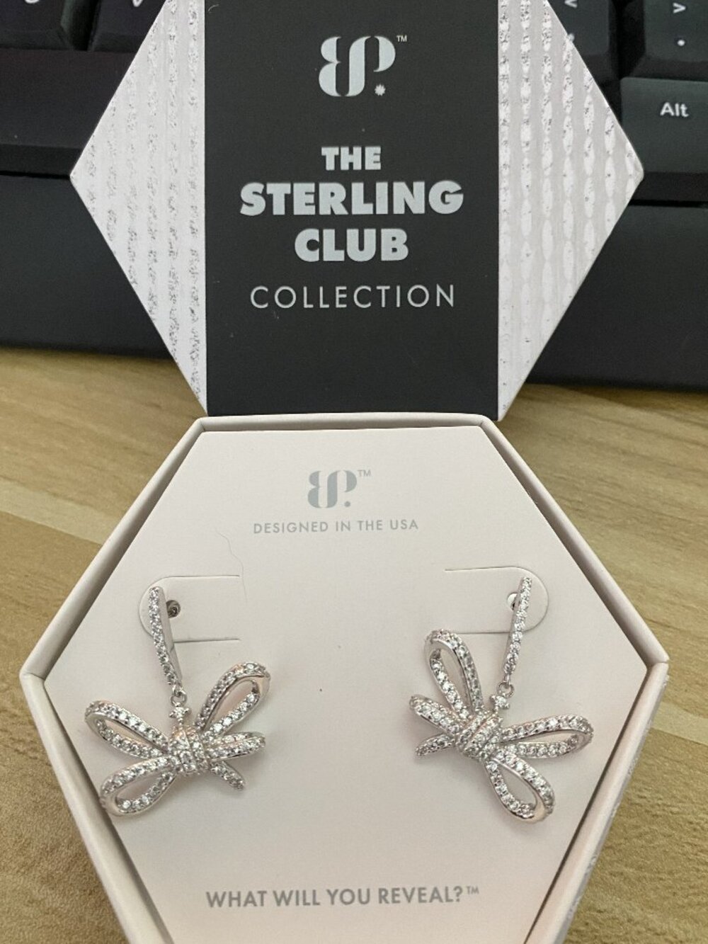 Bomb Party The Sterling Club Wrapped In Promises Diamond Cubic Zirconia